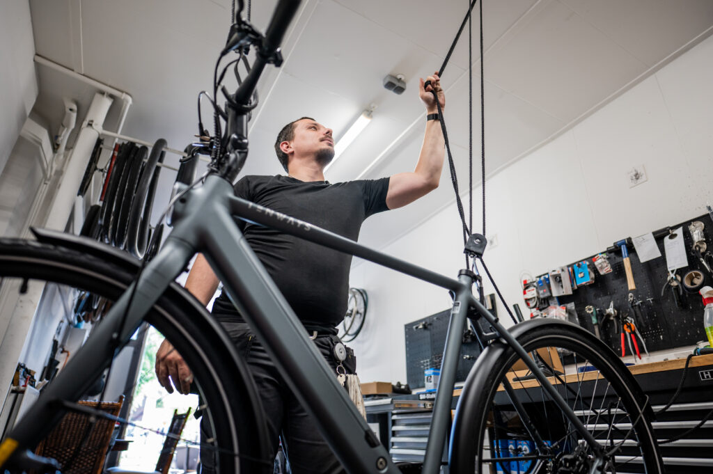 Tenways fiets repareren Haarlem
